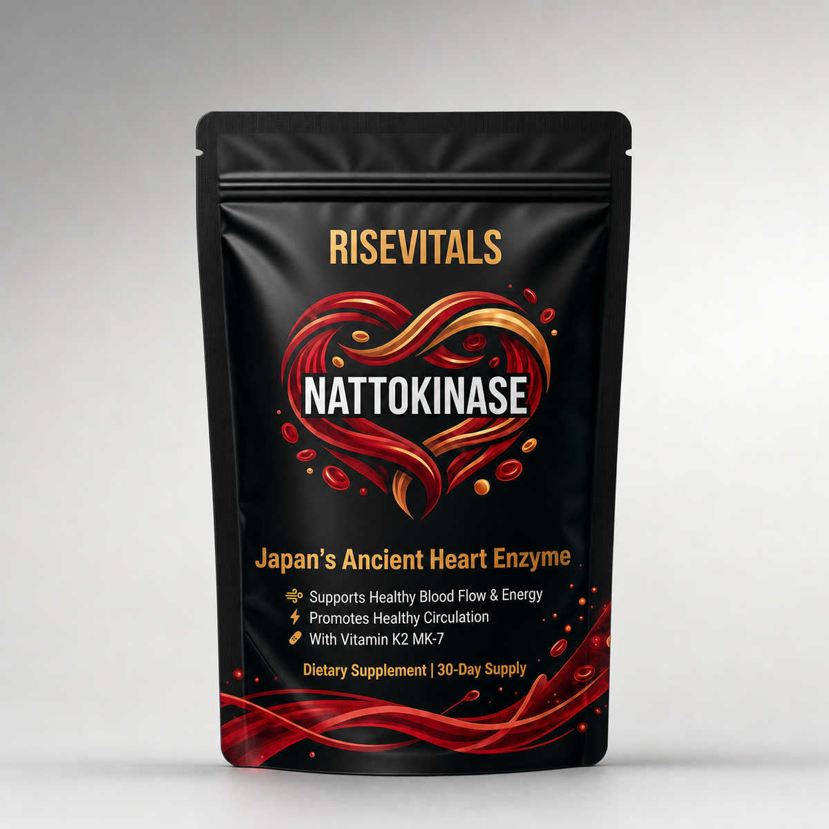Nattokinase + K2 | 4,000 FU - 1 Item